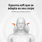 Sofisticadas almofadas Lombar e de Pescoço