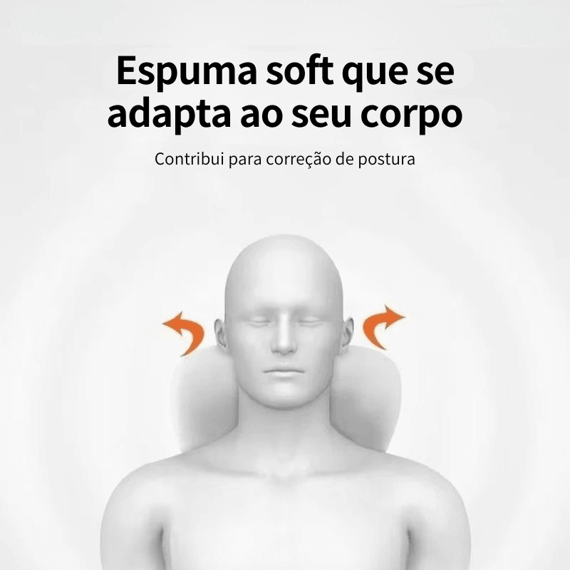 Sofisticadas almofadas Lombar e de Pescoço
