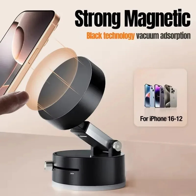 Suporte Magnético Smartphone com Ventosa a Vácuo