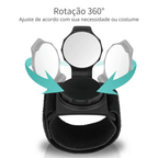 Espelho Retrovisor de Pulso – Segurança Máxima no Ciclismo 🚴‍♂️🔍