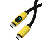 Cabo USB-C com Display LED