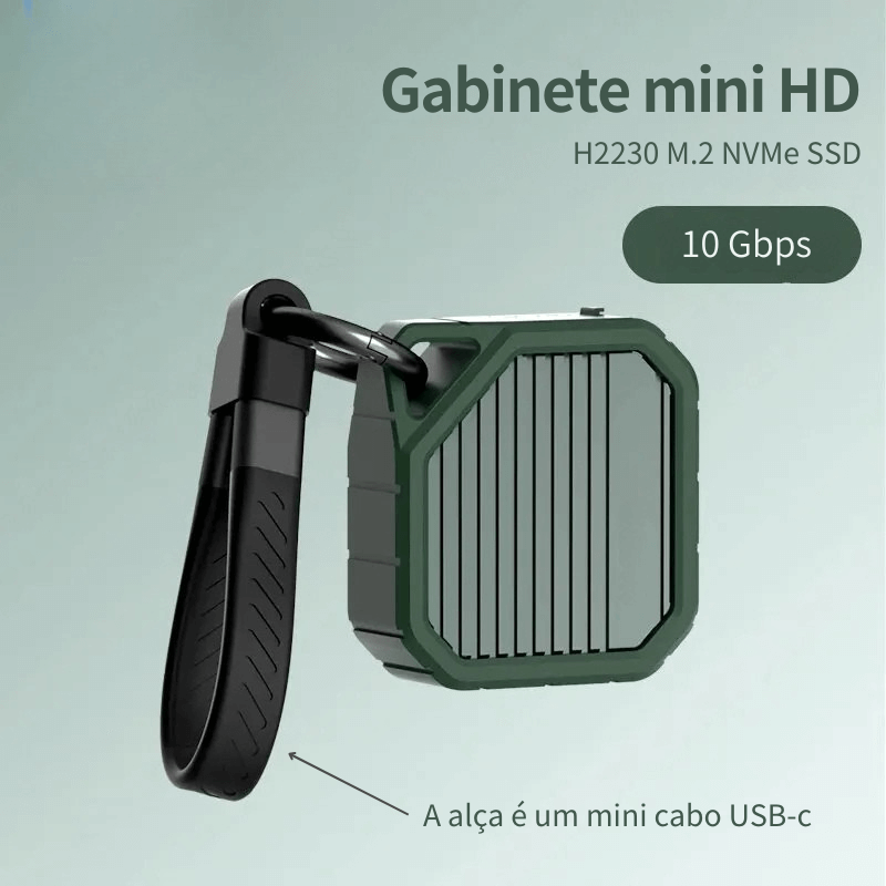 Gabinete mini HD 2230 M.2 – Design Inovador