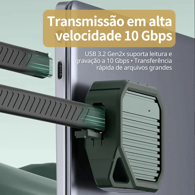 Gabinete mini HD 2230 M.2 – Design Inovador