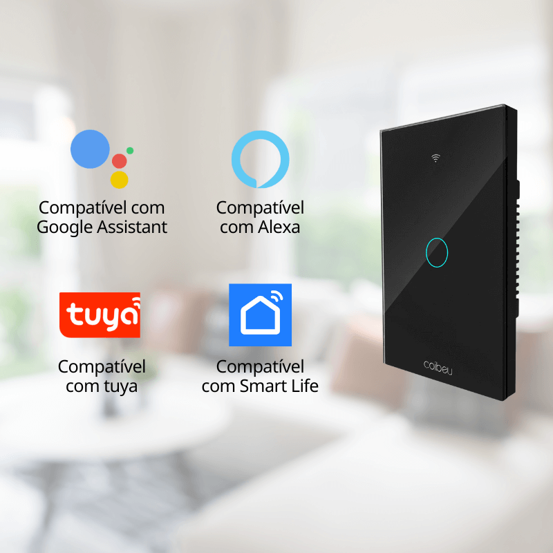 1 Interruptor Wi-Fi – Controle Inteligente para sua Casa