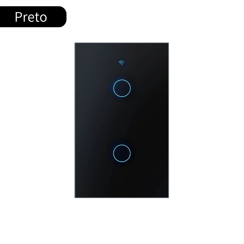 Interruptor duplo Wi-Fi  – Controle Inteligente para sua Casa