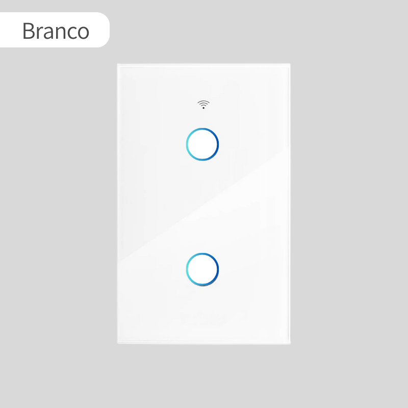 Interruptor duplo Wi-Fi  – Controle Inteligente para sua Casa