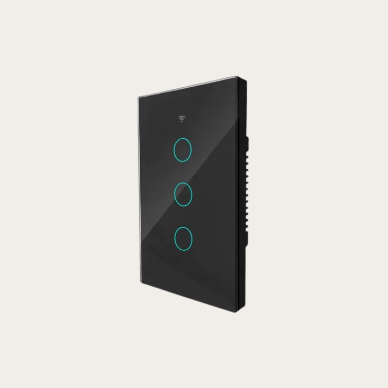 Interruptor triplo Wi-Fi – Controle Inteligente para sua Casa