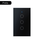 Interruptor triplo Wi-Fi – Controle Inteligente para sua Casa