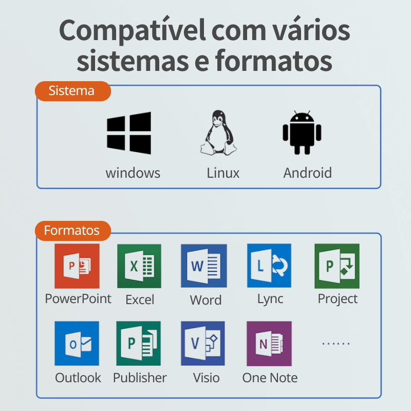 Apresentador Sem Fio com Laser Pointer e Display Digital – Design Inovador