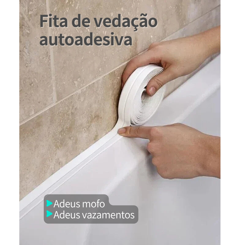 Fita de Vedação Autoadesiva - adeus mofo