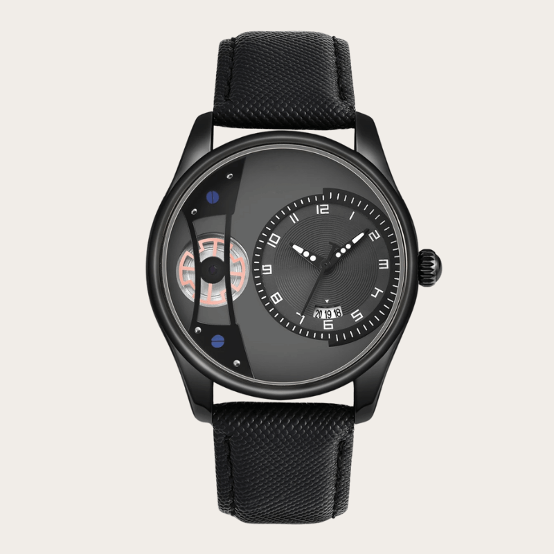 GEAR FACE - Relógio estilo skeleton com duas pulseiras