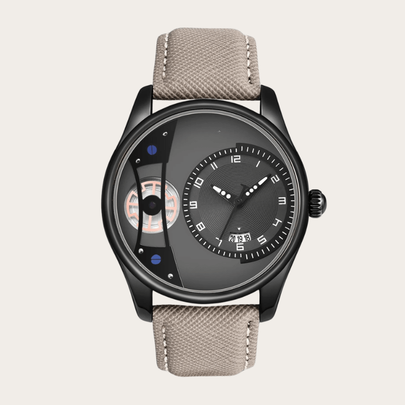 GEAR FACE - Relógio estilo skeleton com duas pulseiras