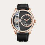 GEAR FACE - Relógio estilo skeleton com duas pulseiras