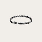 FROSTWRAP – Pulseira aço inox estilo metal oxidado