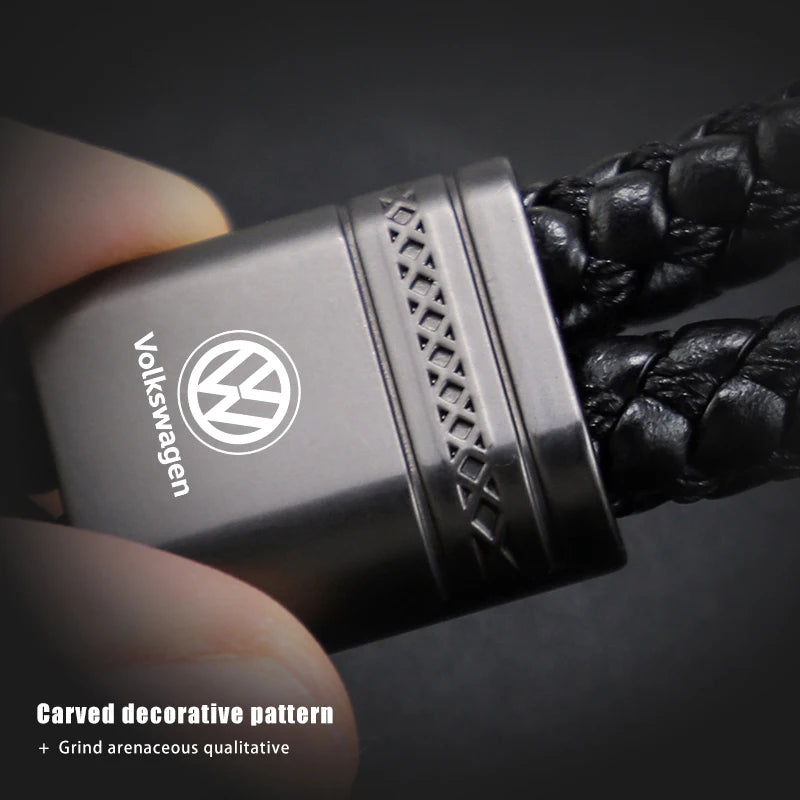 Chaveiro elegante com marca Volkswagen