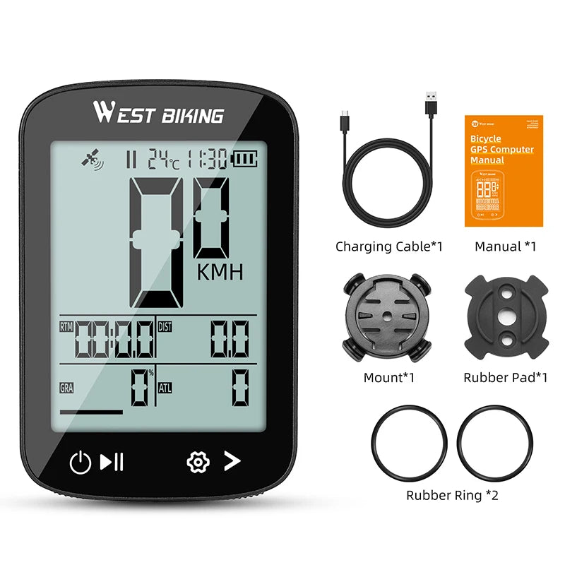 Computador de ciclismo e GPS