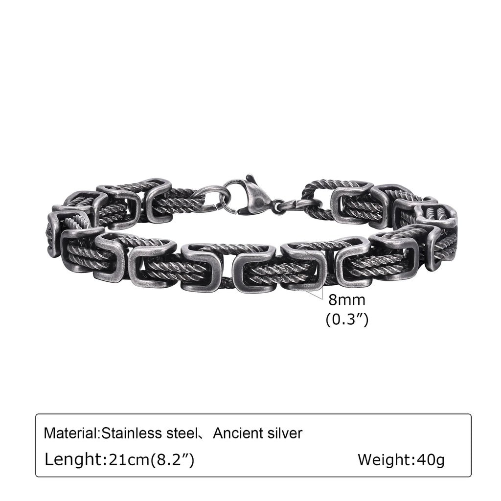 Pulseiras Bizantinas BOLDY – clássicas e sofisticadas