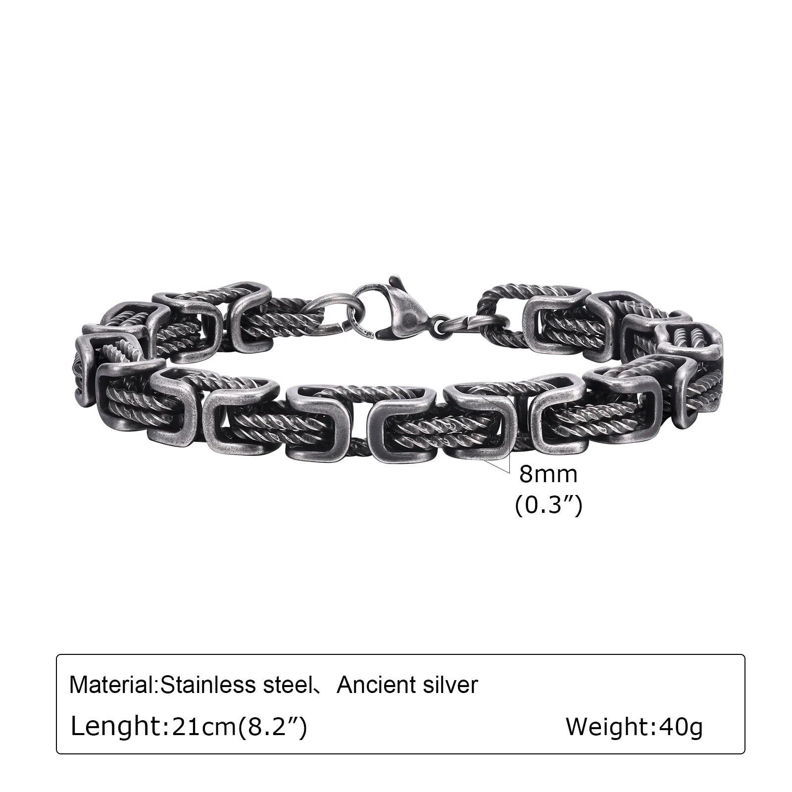 Pulseiras Bizantinas BOLDY – clássicas e sofisticadas