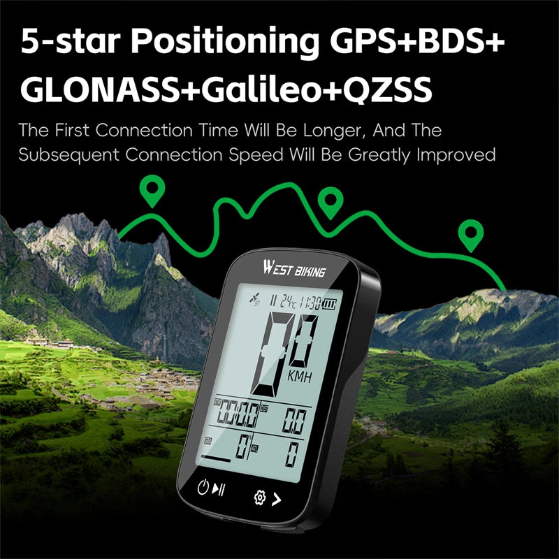 Computador de ciclismo e GPS