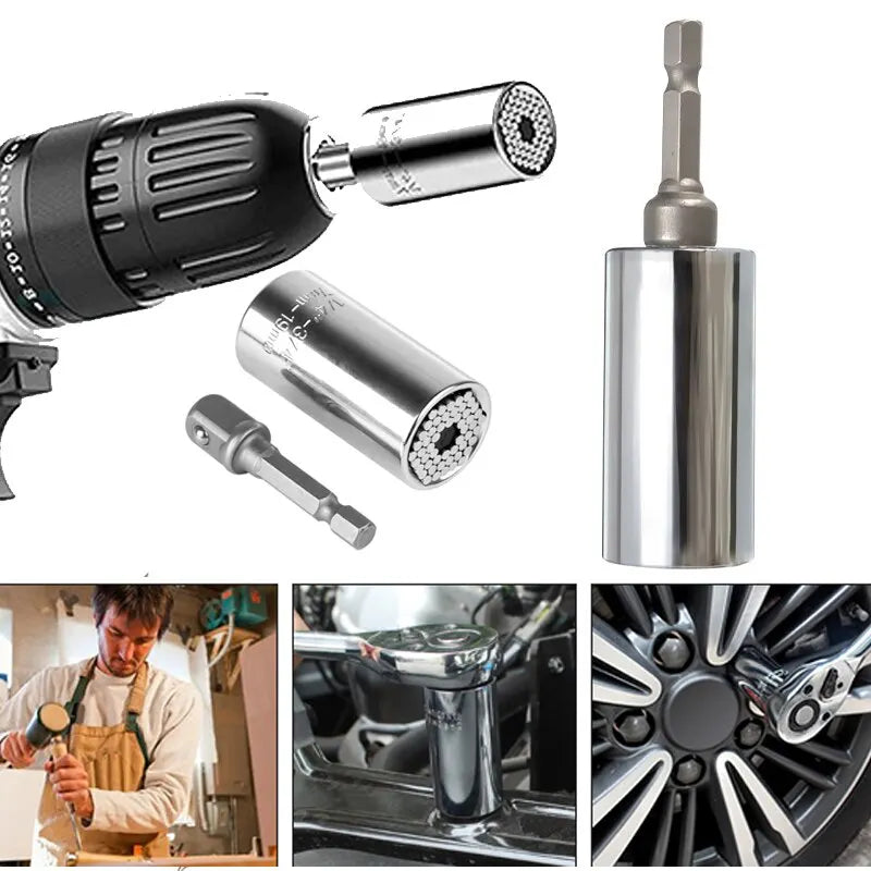 Chave Mágica Universal 7-19mm – Versatilidade em uma Única Ferramenta