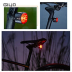 Lanterna bike traseira - sensor de freio inteligente