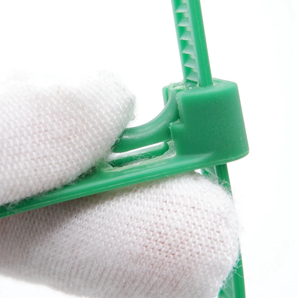 Braçadeiras coloridas reajustáveis e reutilizáveis – Use e Reuse