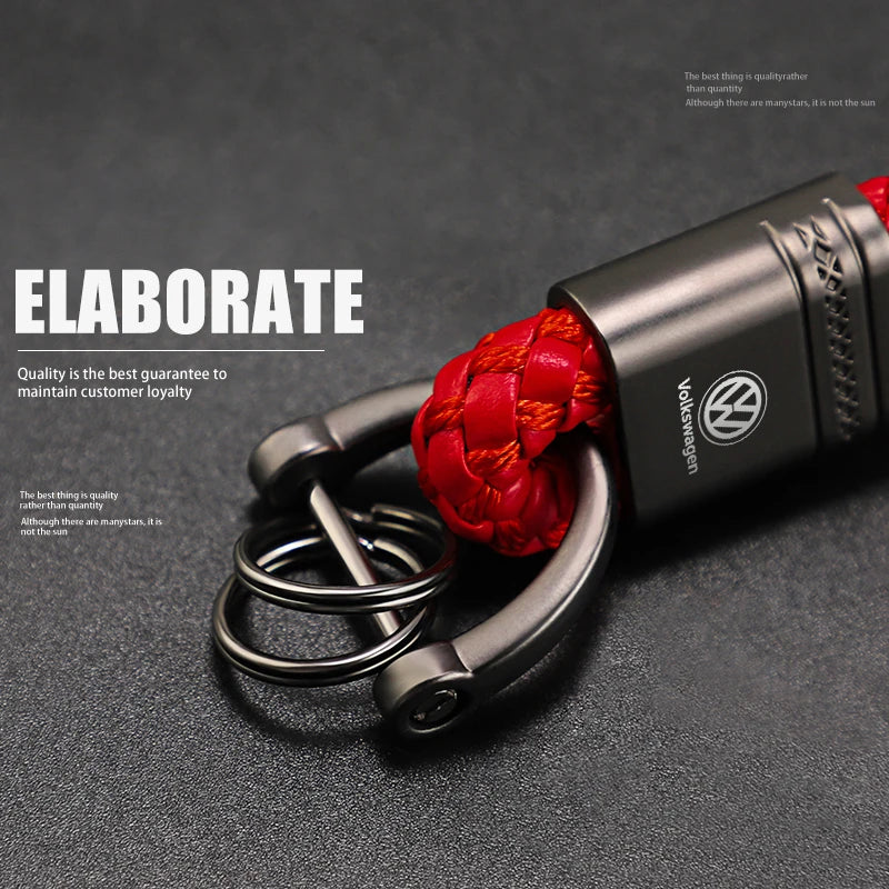 Chaveiro elegante com marca Volkswagen
