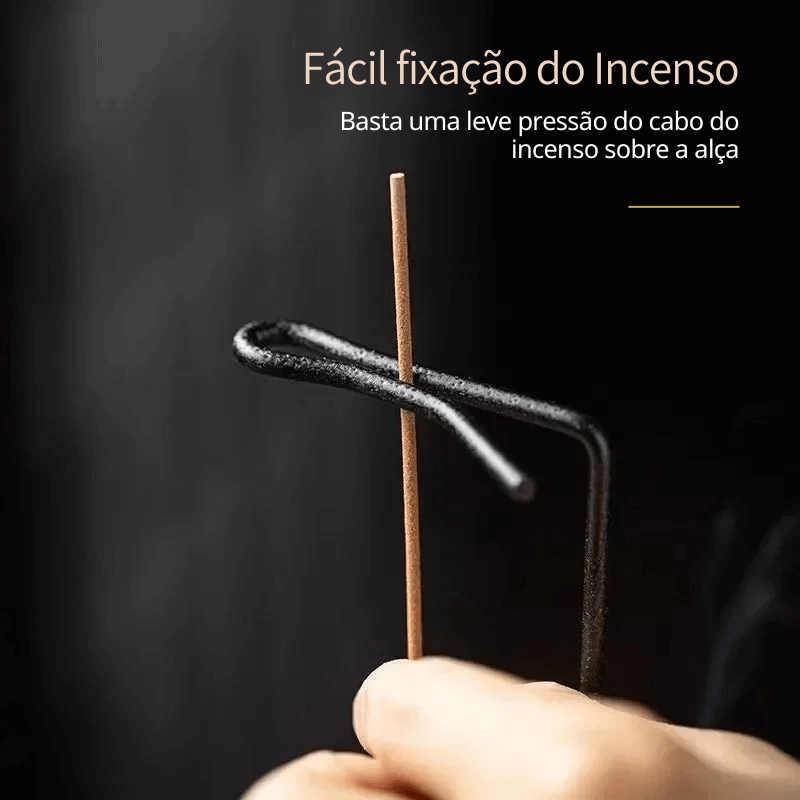 Queimador de Incenso Invertido - Elegância e Tradição